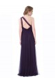 Long Plum Sleeveless A-Line Bridesmaid Dress Birmingham