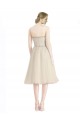 Cocktail Length Sleeveless A-Line Bridesmaid Dress Birmingham