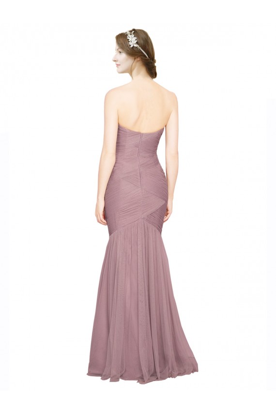 Long Sleeveless Mermaid Bridesmaid Dress Birmingham