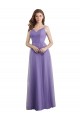 Long Sleeveless A-Line V-Back Formal Dress / Bridesmaid Dress Birmingham