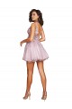 Short 未制定 Sleeveless A-Line V-Back Bridesmaid Dress Birmingham