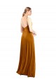 Long Gold Sleeveless A-Line Prom Dress / Bridesmaid Dress Birmingham
