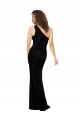 Long Black Sleeveless Sheath Bridesmaid Dresses Birmingham