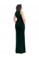 Long Dark Green Sleeveless Trumpet Semi Formal Evening Dress / Prom Dress / Bridesmaid Dress Birmingham